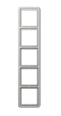 CD585LG Rama decor 5 locuri, gri deschis