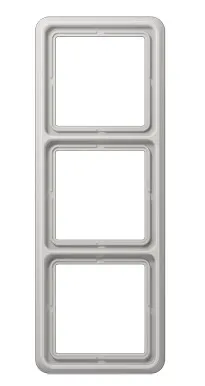 CD583LG Rama decor 3 locuri, gri deschis