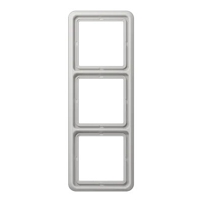 CD583LG Rama decor 3 locuri, gri deschis