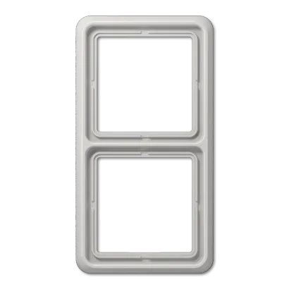 CD582LG Рамка для 2 модулей CD 500, светло-серый