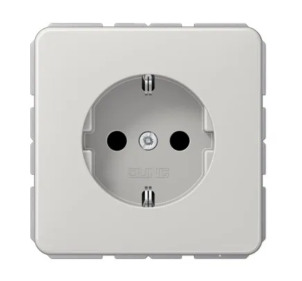 CD1520LG Priza Schuko 16 А, gri deschis