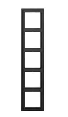 AL2985D Рамка для 5 модулей LS 990, алюминий темный
