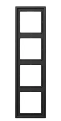 AL2984D Рамка для 4 модулей LS 990, алюминий темный