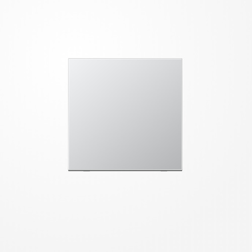 AL990 клавиша для одн.выключателя алюминий