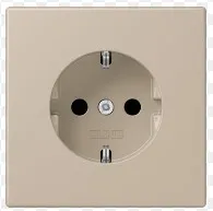 LC1520243 Розетка Schuko 16A, ombre naturelle claire (32142)