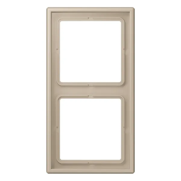 LC982243 Рамка для 2 модулей Les Couleurs® Le Corbusier, ombre naturelle claire (32142)