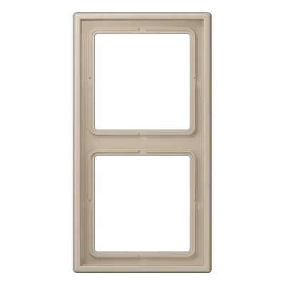 LC982243 Рамка для 2 модулей Les Couleurs® Le Corbusier, ombre naturelle claire (32142)
