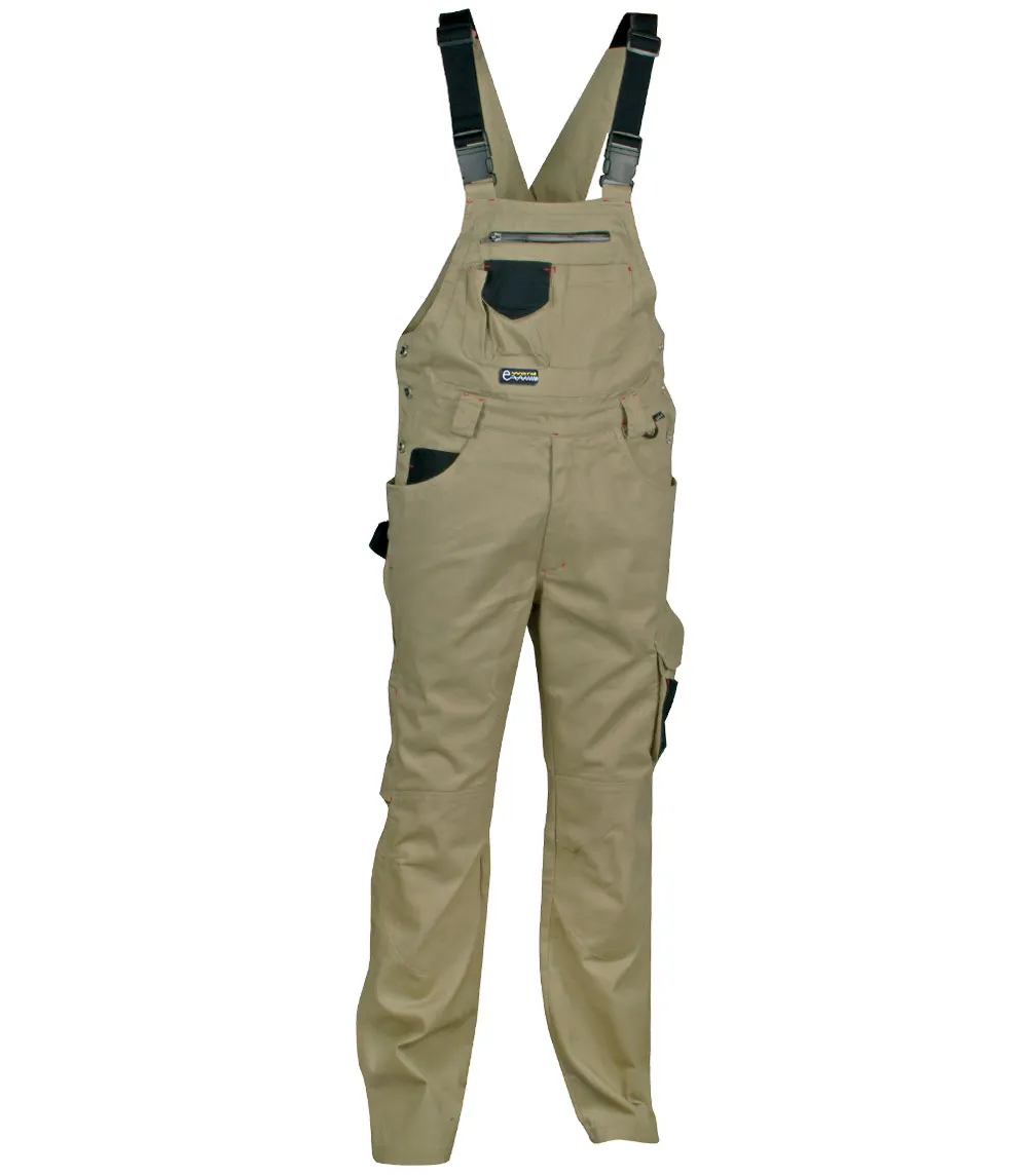 Salopeta  de lucru POCKET (khaki/black)