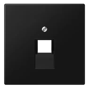 LS969-1UASWM Capac priza internet simpla, negru mat