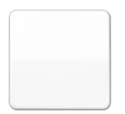 CD590WW Clapa intrerupator/buton simplu, alb