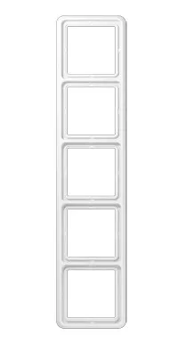 CD585WW Рамка для 5 модулей CD 500, белый