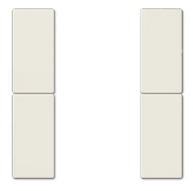 Комплект клавиш для модуля KNX, 2 группы, слоновая кость