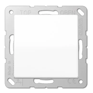 AS520BFKLWW Priza Schuko 16 А cu capac, alb