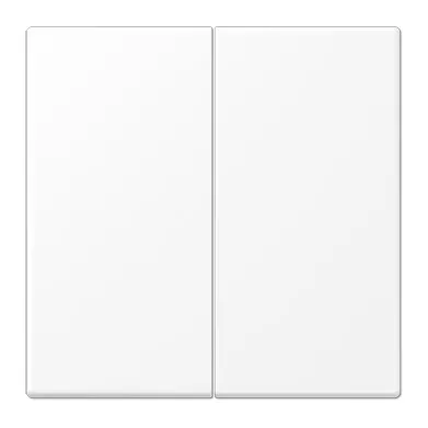 LS102WWM Clapa intrerupator/buton dublu p-u modul KNX, alb mat