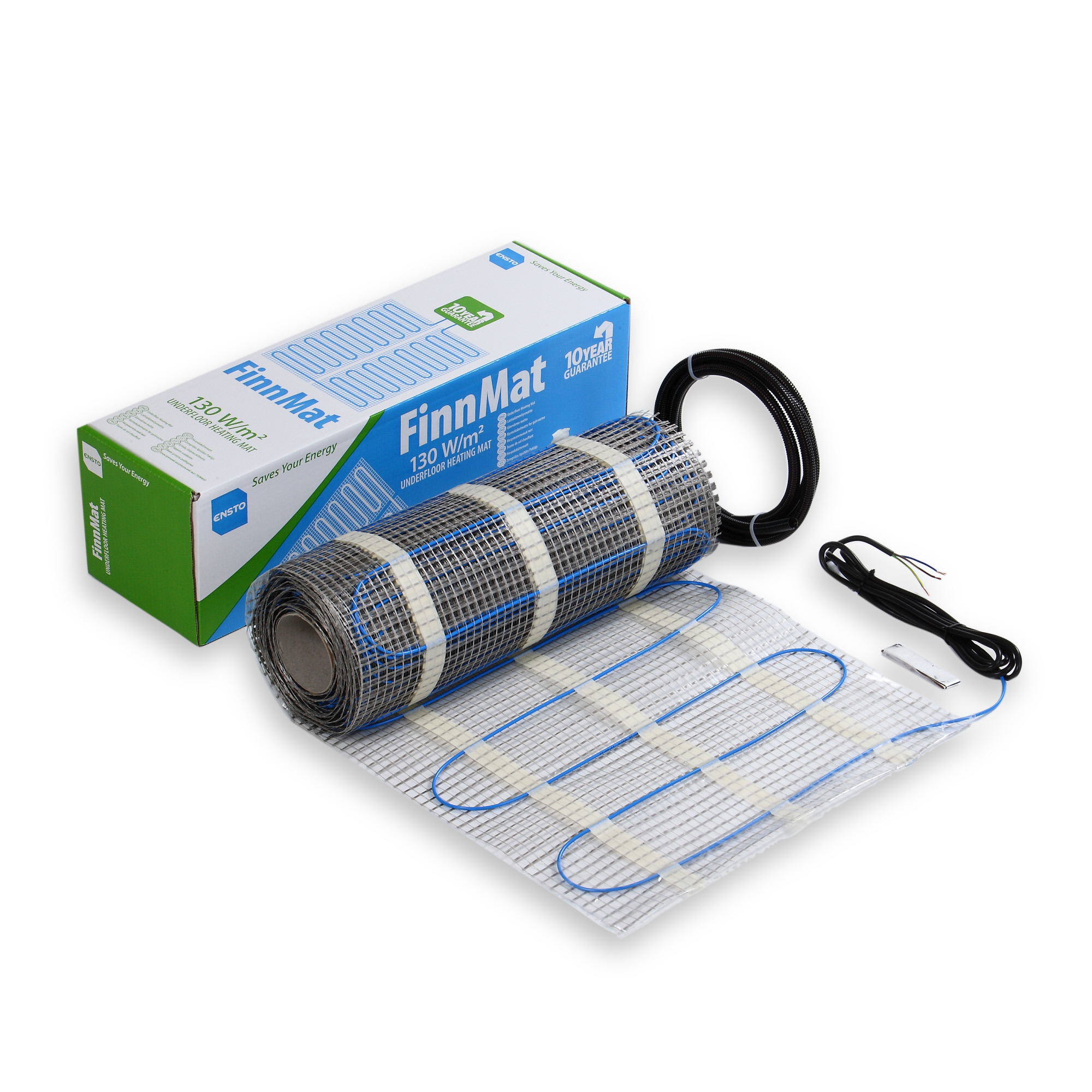 EFHFM130.12+T Covoras p-u incalzire FinnMat 24m, 12m2,1560W