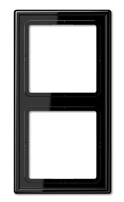 LS982SWM Rama decor 2 locuri, negru mat