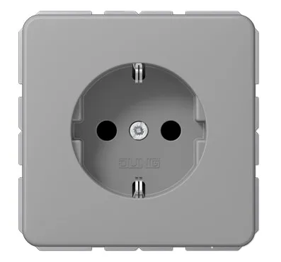 CD1520BFKIGR Priza Schuko 16 А cu protectie, gri