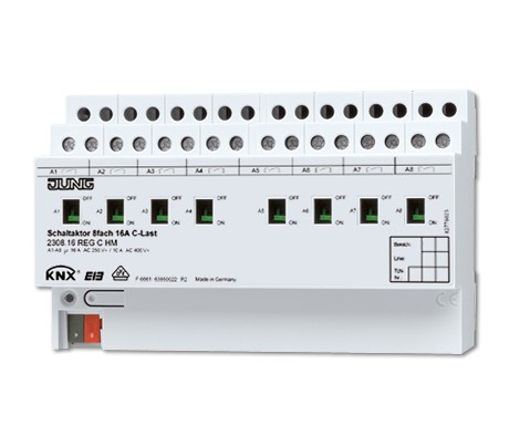 2308.16REGCHM Actuator pentru comutare, 16 grupe, jaluzele 8 grupe