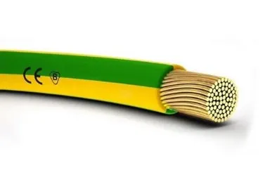 H07V-K 1x35 mm2 (ye/gr)пв3 FIR/drum (KL)