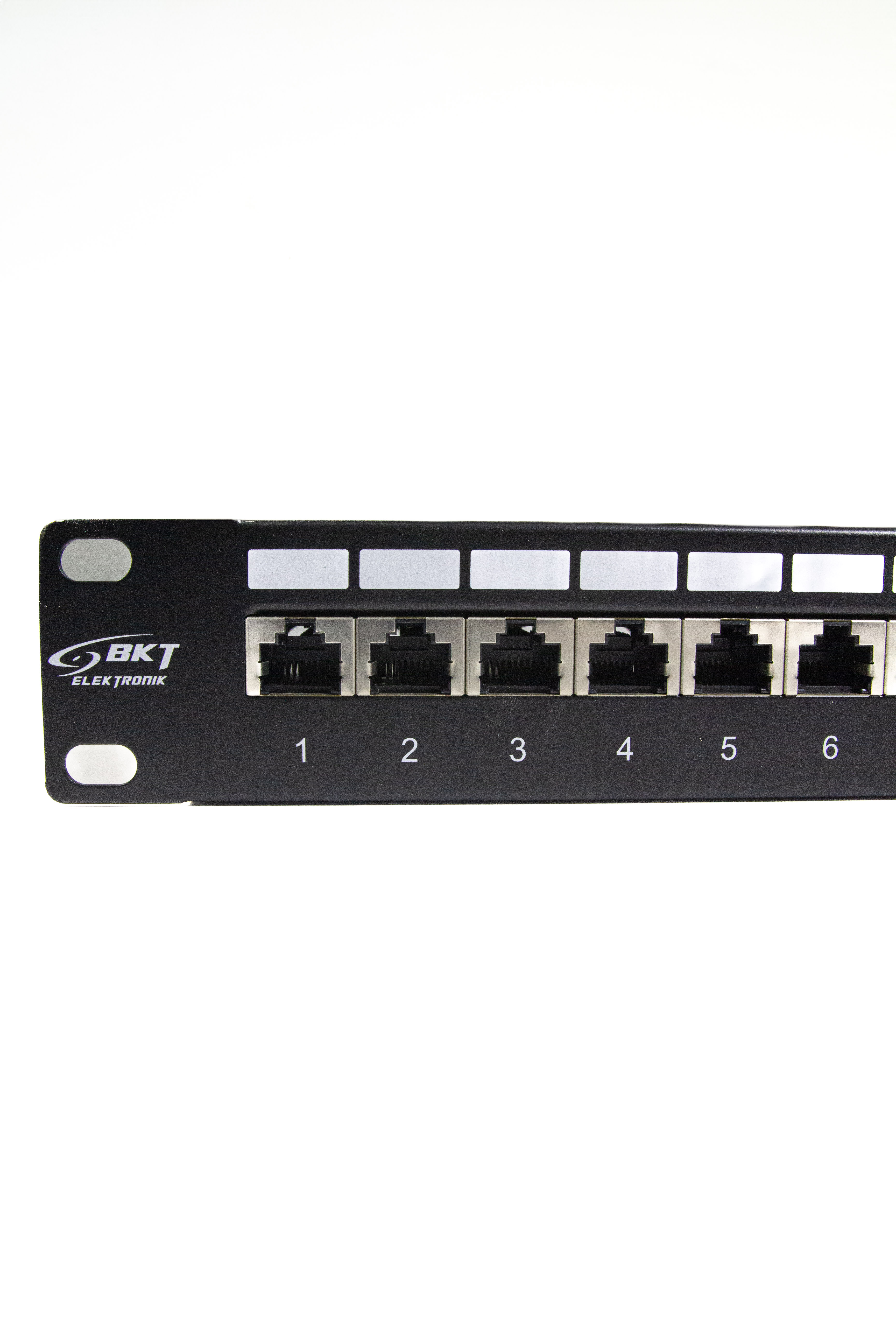 Patch panel 19"1U,IDC, cat.5e,48xRJ45, black