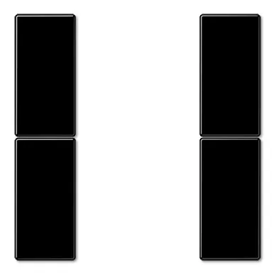 Комплект клавиш для модуля KNX, 2 группы, черный