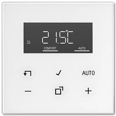 LS1790DWW Display standard pentru controlul temperaturii ambientale, alb