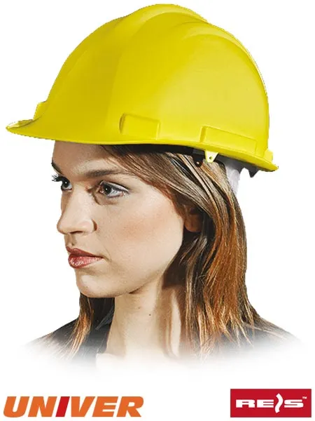 Casca de protectie UNIVER-KAS-Y, Galbena