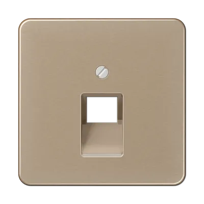 CD569-1UAGB Capac priza internet simpla, bronz-auriu