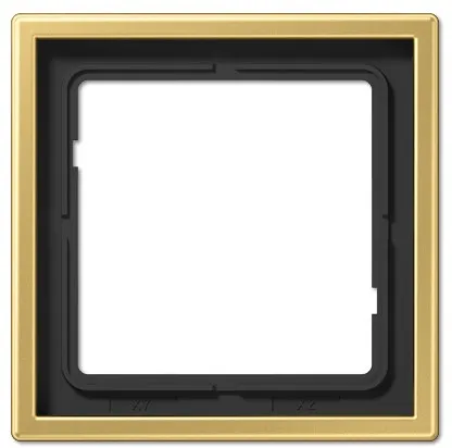 Рамка для 1 модуля, LS 990, золотистая латунь