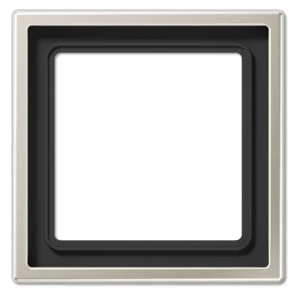 ES2981 Рамка для 1 модуля LS 990, нержавеющая сталь