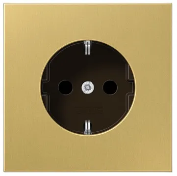 ME1520C Priza Schuko 16 А, alama-auriu Classic