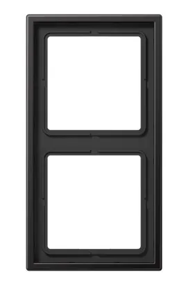 AL2982D Rama decor 2 locuri, dark/aluminium