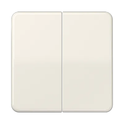 CD595 Clapa intrerupator/buton dublu, bej