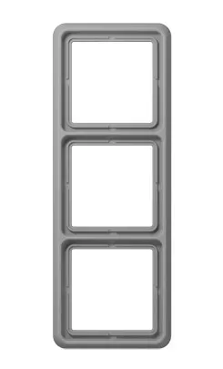 CD583GR Rama decor 3 locuri, gri