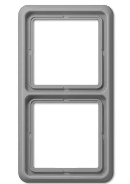 CD582GR Рамка для 2 модулей CD 500, серый