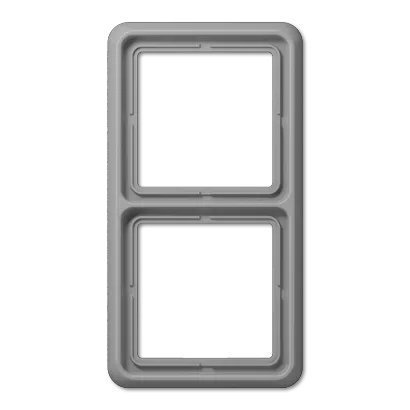 CD582GR Рамка для 2 модулей CD 500, серый
