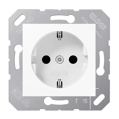 CD5121BFWW Priza Schuko 16 А, alb