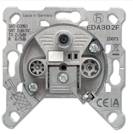EDA302F Priza SAT-TV-FM terminala