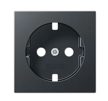 A1520BFPLANM Крышка для розетки Schuko, антрацит мат