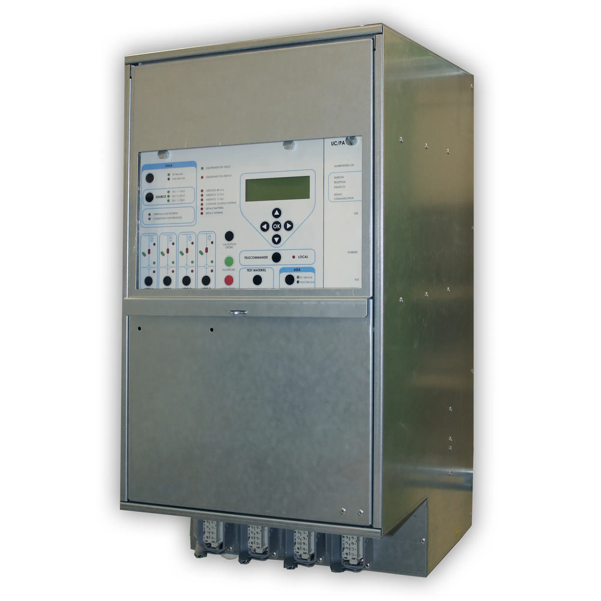 eRTU2020-4S box with 4DD Moldova IEC104 with router configured STANDARD without cores and connection