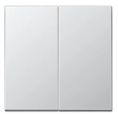 AL2995 Двойная клавиша для выключателя, алюминий