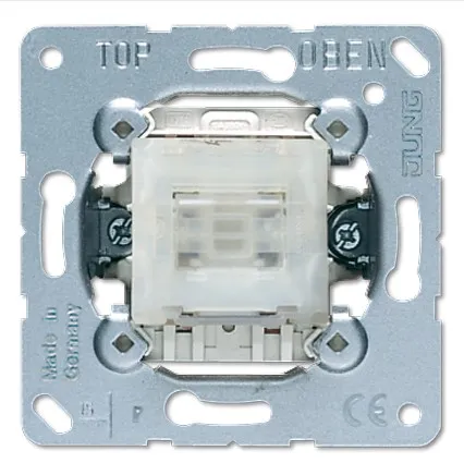 502TU Выключатель двухполюсный с самовозвратом