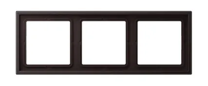 LSZAL983BFD Rama decor LS ZERO 3 locuri, dark/aluminium