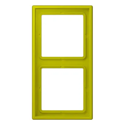 LC982249 Рамка для 2 модуля Les Couleurs® Le Corbusier, vert olive vif (4320F)