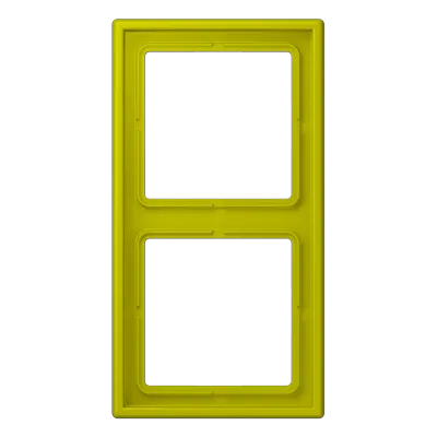 LC982249 Рамка для 2 модуля Les Couleurs® Le Corbusier, vert olive vif (4320F)