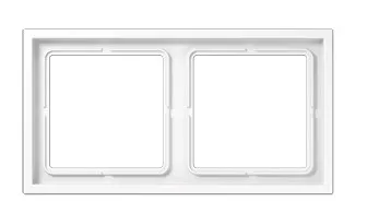 LSZ982BFWWM Rama decor LS ZERO 2 locuri, alb mat