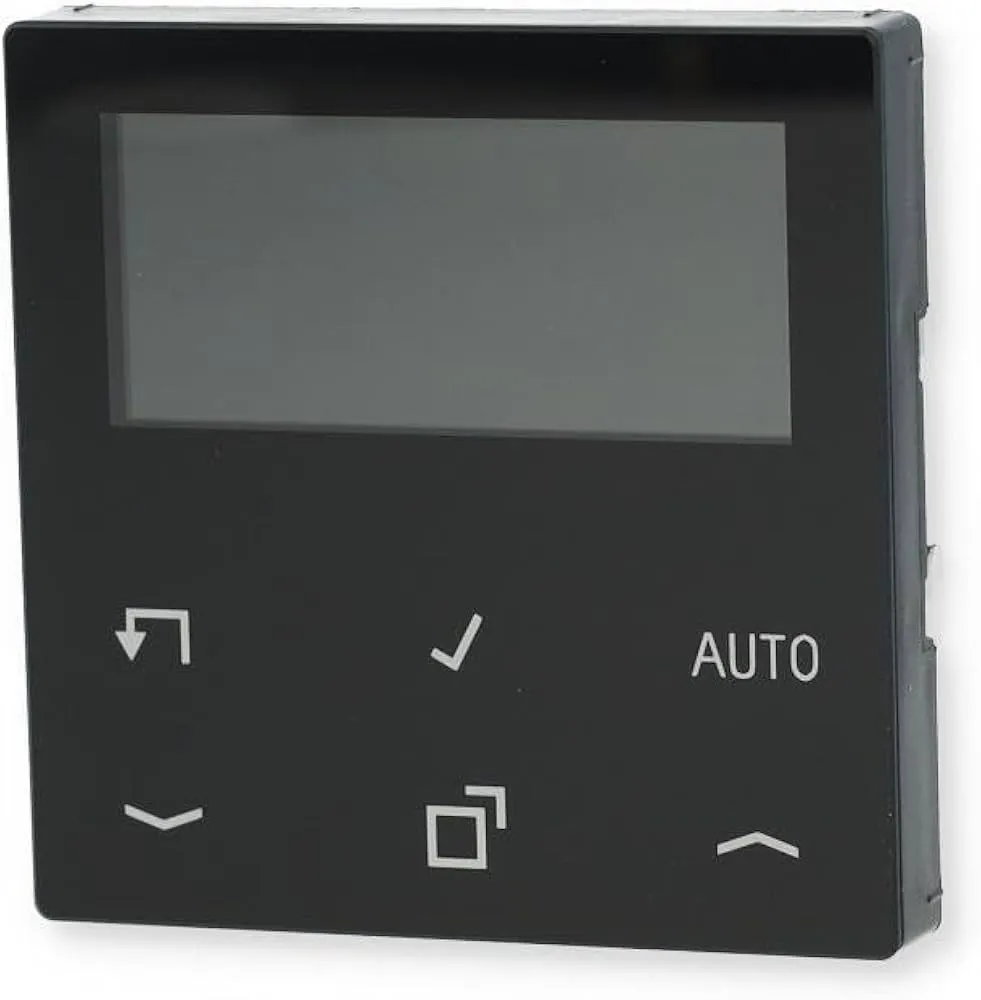 A1750DSW Display standard pentru controlul temperaturii ambientale, negru