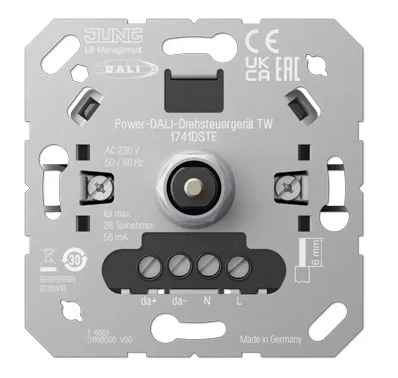 1741DSTE Dimmer rotativ de comandă Power‑DALI