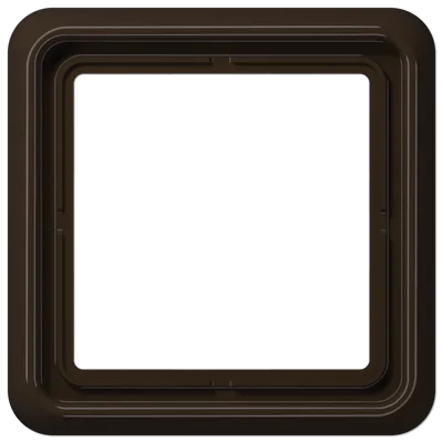 CD581BR Рамка для 1 модуля CD 500, коричневый