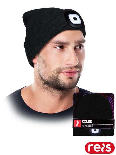 Caciula de iarna cu bec Led CZLED-B